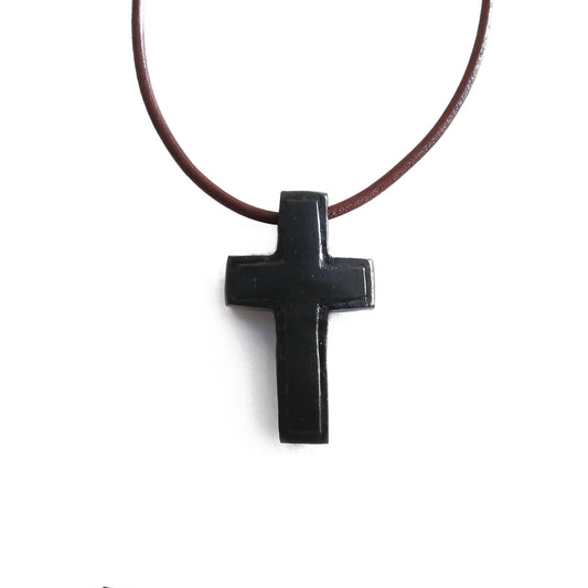 Cross NecklaceCross Necklace | Cross Of Jesus Christ Necklace Charm Necklace | Healing Symbol | Hand Carved Natural Stone Unisex Spritual Necklace Jewellery